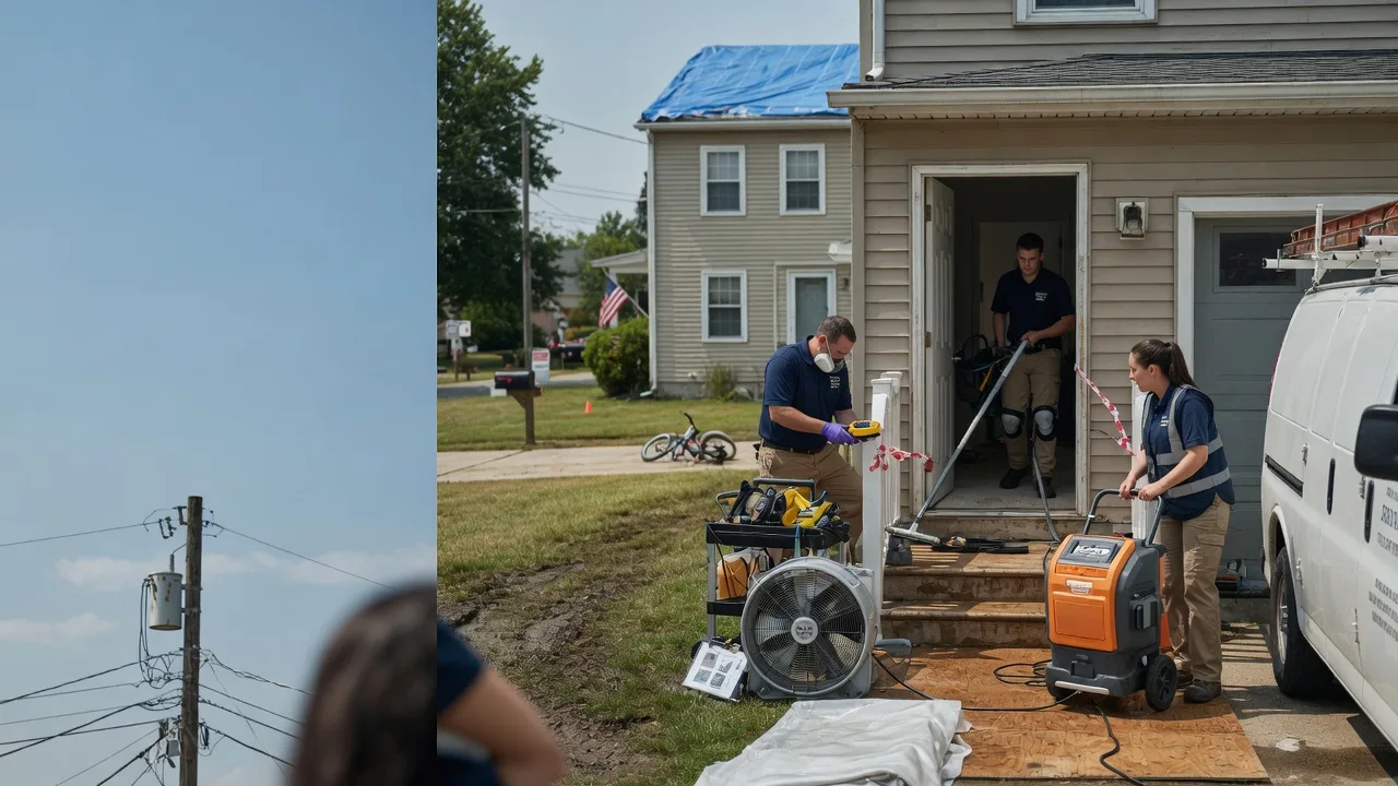 Water Damage Repair in Bowden, WV near me